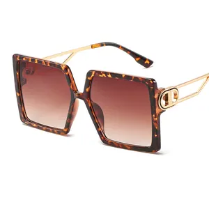 Солнцезащитные очки uv400 de sol женские, роскошные дизайнерские Брендовые очки оверсайз во французском стиле, 2023