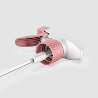 Pulvérisateur à gâchette en plastique à l'envers 360 sans ressort en métal pour nettoyer les produits chimiques lavage de voiture pompe complète mousse/pulvérisation/flux