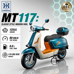 Scooter à essence rétro 125CC, cyclomoteur à essence, 80 km/h, 6,8 kW, élégant, <span class=keywords><strong>pour</strong></span> les trajets en ville, <span class=keywords><strong>moto</strong></span> de tourisme de luxe <span class=keywords><strong>pour</strong></span> adultes - Product Image 1