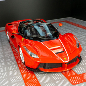 Modellini di auto 1:24 burago-Ferrar con ornamenti modello statico Supercar ornamentare in fibra modello auto giocattolo - Product Image 5