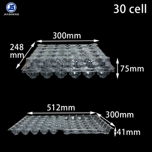 30 Yumurtalık Şeffaf Tek Kullanımlık Plastik Yumurta Viyol Toptan Satış - Product Image 2