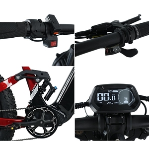 Chúng Tôi Kho 2000W Động Cơ Kép Xe Đạp Điện 30Ah Pin Hai Bánh Xe Ổ Đĩa E-Xe Đạp 26 "X 4.8" Chất Béo Lốp Động Cơ Kép Xe Đạp Điện - Product Image 4