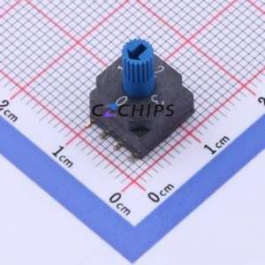 BHR-04S Rotary Encoder Switch SMD Switch ( Number of Detents: 4 )( Encoding Type: True Code )( Operating Temperature: ) - Product Image 1