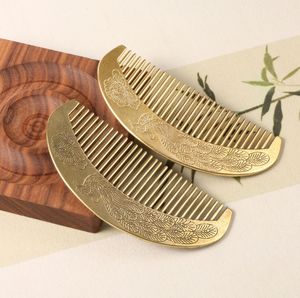 批发黄铜梳凤凰梳复古老工艺品 - Product Image 4