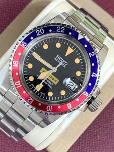 นาฬิกา Seiko รุ่น NH35 ของญี่ปุ่น ตัวเรือนสแตนเลสสตีล ระบบจักรกล ขนาด 39.5 มม. กระจกแซฟไฟร์แบบไม่สะท้อนแสง หน้าปัดเรืองแสง รุ่น Unisex - Product Image 6