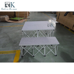Square 4ftx4ft <b>Platform</b> <b>Stage</b> Non-rust Aluminum Spider Riser <b>Stage</b> Sale - Product Image 3
