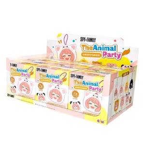 PO P Mtra Eaki Spyed Playing House Blind Box <span class=keywords><strong>Anyaa</strong></span> Animal Party Plush Series Caja Sorpresa Original de Anime Japonés Muñeco de Colección - Product Image 2