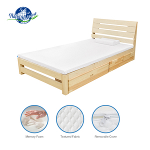 Dual-Hai Mặt Bộ Nhớ Bọt Không Thấm Nước Bé Nệm Cho Giường Cũi Và Trẻ Mới Biết Đi Giường Với Có Thể Giặt Nệm Bìa OEKO-TEX Tiêu Chuẩn 100 - Product Image 5