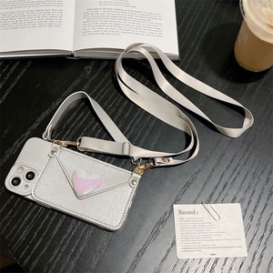 เคสใหม่ลาย Love Straddle Back เคสโทรศัพท์สำหรับ iPhone 7g-16 Pro Max เคสโทรศัพท์หนังรูปหัวใจพร้อม<span class=keywords><strong>ที่</strong></span>ใส่บัตร - Product Image 4