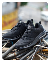 Sepatu Sneakers Mesh Bernapas Ringan Custom Brand Anti Selip Tahan Aus Semua Musim Unisex Outdoor Kasual Olahraga