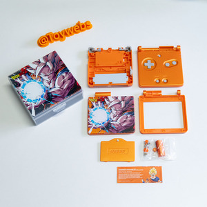 Carcasa <span class=keywords><strong>de</strong></span> Repuesto y Caja Personalizada con Diseño Premium <span class=keywords><strong>de</strong></span> Super Saiyan Goku para Game Boy Advance SP con Impresión UV - Product Image 6