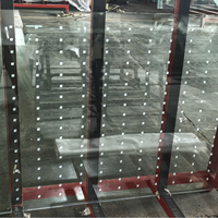 Verre feuilleté sur mesure certifié CE pour bâtiments, balcons et escaliers