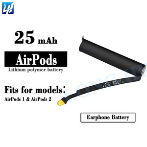 Baterai Earphone Isi Ulang 93mAh Pasokan Pabrik untuk Air Pods 1 2 - Product Image 3
