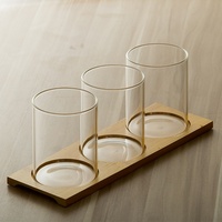 Botol bumbu dapur, desain Modern Set toples minyak kaca borosilikat tinggi dan botol bumbu