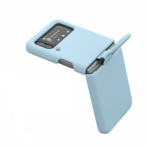 Bonne qualité véritable Silicone liquide Z Flip 4 étui avec porte-anneau de doigt étui de téléphone pliant pour <span class=keywords><strong>Samsung</strong></span> <span class=keywords><strong>Galaxy</strong></span> Z Flip 4 Flip3 5G - Product Image 3