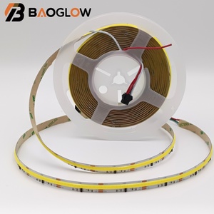 COB 576LED 2700K-6500K 10mm 24V 20W/M 4.16cm Cut Strip Lights 5m COB Warm Natural Cool White LED Strips - Product Image 1