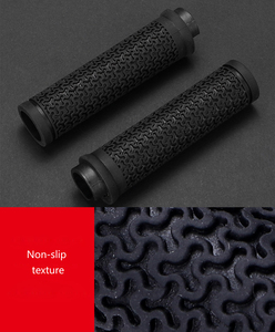 Nuovo Design antiscivolo colore copertura in Silicone Mountain Bike manubrio Grip bicicletta singolo lato bloccaggio impugnatura in gomma - Product Image 4