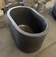 Creuset en fonte et pot en graphite pour la fusion de l'aluminium dans les applications métallurgiques et aérospatiales