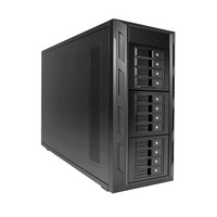 AI Deep Learning Training GPU Server Tower Case 360mm Liquid Cooling Support ATX CRPS Redundant PSU GaN 3600 for Big Data HPC