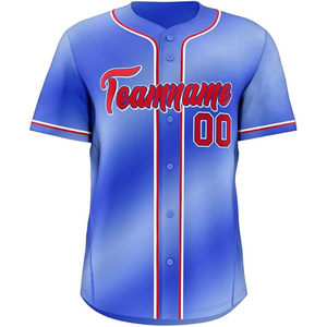 T-shirt en maillot de baseball coréen respirant à fond incurvé avec motif d'éclaboussures personnalisé - Product Image 4