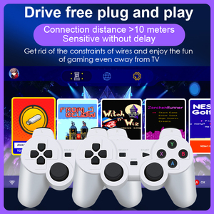 Mới được thiết kế cầm tay giao diện điều khiển 2.4 Gam điều khiển không dây điện tử giải trí video game console cần điều khiển trò chơi Bộ điều khiển - Product Image 6