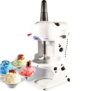 เครื่องทำน้ำแข็งไสเกล็ดหิมะเชิงพาณิชย์ความหนาที่ปรับได้ใบมีดสแตนเลส | เหมาะสำหรับร้านขายขนมหวานและร้าน F & B - Product Image 3