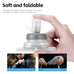 Bouteille d'eau souple WEST BIKING pour sports de plein air, cyclisme, escalade, 350 ml, en plastique alimentaire, accessoires pour <span class=keywords><strong>vélo</strong></span> - Product Image 4