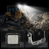 Projecteur de travail LED 90W 7200LM IP69K - Service OEM disponible avec certification anti-corrosion et anti-choc