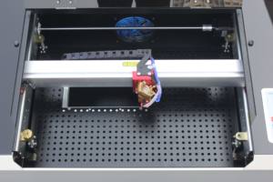 2024 mới nhất Khắc Độ chính xác cao và tốc độ cao nhỏ 4060 CO2 50 Wát máy khắc laser - Product Image 3