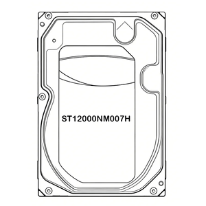 ฮาร์ดไดรฟ์ภายใน X24 12TB SATA 3.0 สำหรับองค์กร รุ่น ST12000NM007H รับประกัน 3 ปี ความเร็วในการอ่าน 7200 รอบต่อนาที ความเร็วในการอ่าน 201-300MB/s แคช 256MB ขนาด 3.5 นิ้ว - Product Image 1