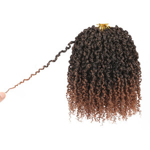 Venta al por mayor ligero pretorcido Yanky Curl Crochet Peluca de pelo de textura suave de aspecto Natural sin enredos peluca trenzada esponjosa - Product Image 4
