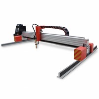 Machine de découpe plasma CNC à moteur pas à pas pour la découpe de tôles en acier au carbone, acier inoxydable, aluminium, 380V, garantie de 2 ans