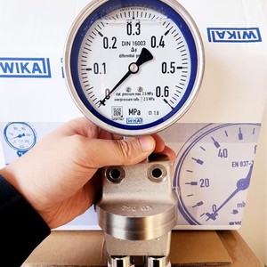 เกจวัดความดันแบบดิฟเฟอเรนเชียล รุ่น WiKA 732/733 ผลิตจากสแตนเลส ผลิตในเยอรมนี - Product Image 5