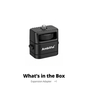 Base Magnética de Liberación Rápida AMBITFUL MC1 para Cámara de Acción, Adaptador de Trípode con Rosca de <span class=keywords><strong>1</strong></span>/4 para <span class=keywords><strong>DJI</strong></span> <span class=keywords><strong>Osmo</strong></span> Pocket 4/3 - Product Image 6