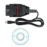 Herramienta de Diagnóstico Automotriz K+CAN Commander 1.4 FT232 K-Line CAN OBD2 con USB para Diagnóstico de Fallas en Automóviles 12V Negro