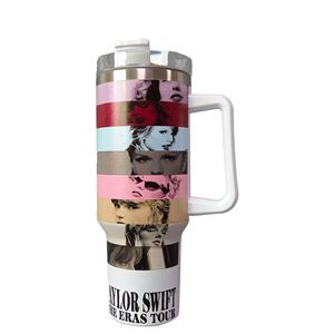 Botella de Agua <span class=keywords><strong>Taylor</strong></span> de 40 oz, Taza para Auto, Termo de Acero Inoxidable 304, Taza para el Hogar y Actividades al Aire Libre, Taza Deportiva Creativa para Café - Product Image 6