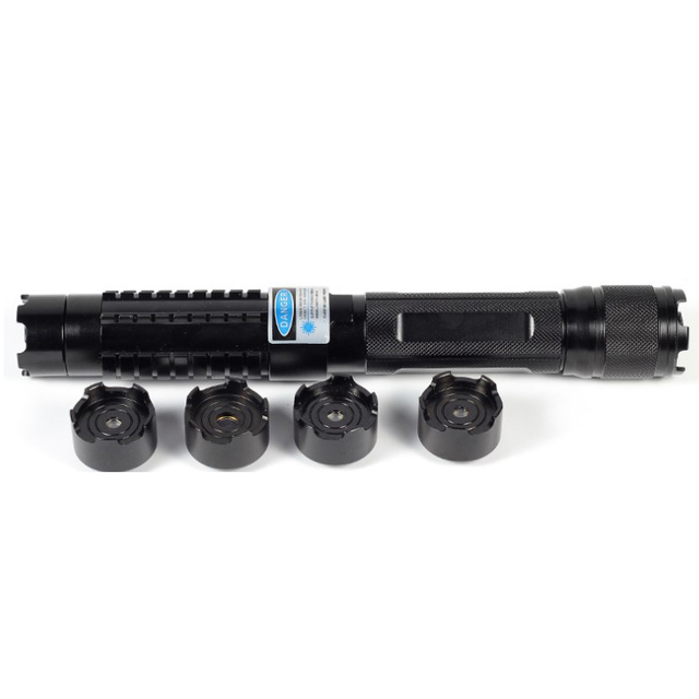 Laser Light Blue Pointer Rechargeable Batteries 450nm Wave Length Under 1mW Power