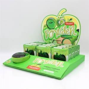 Logo personalizzato polvere compatta polvere naturale pressata Texture setosa olio di controllo acqua resistente al sudore correttore fondotinta - Product Image 1