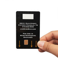 Tarjeta de membresía de PVC impresa personalizada con Chip IC de Contacto 1K Mini etiqueta 125KHz Frecuencia NFC y comunicación RFID para uso en hoteles