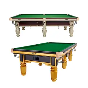 Hollywood pool table pequeno 8ft bilhar acessórios cue tip mais barato 9ft Metal moderno ao ar livre Tabelas de piscina fabricantes