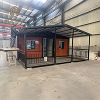 Maison mobile préfabriquée de haute qualité de 40 pieds ou 20 pieds, 3 ou 4 chambres, maison préfabriquée de luxe pliable et extensible en conteneur à vendre