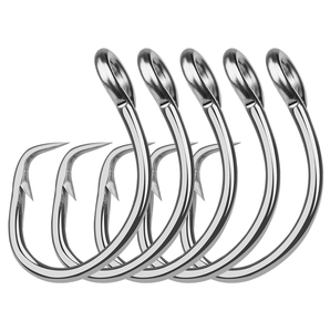 เบ็ดตกปลาทะเลสแตนเลส11/0 #12/0 #13/0 #14/0 #15/0 # # ตะขอฉลามเห็นหินตะขอปลาทะเลขนาดใหญ่ - Product Image 5