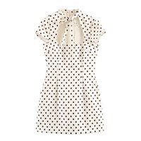 PB&ZA Femme 2026 Nouvelle Collection Été Chic et Tendance Robe Courte Mini avec Nœud Décoratif Vintage Robes Féminines Vestidos Robe Mujer