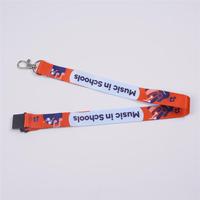 CH Wholesale Sublimation Printing Polyester Lanyards With Logo Custom Certification Keychain OEM ODM ECO Promotion Event Gifts