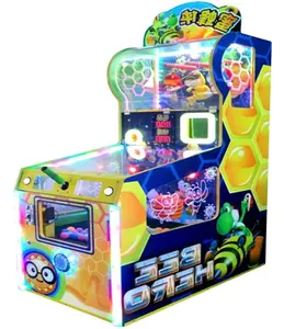 Hot Koop Kids Arcade Muntautomaat Loterij Ticket Spelletjes Verzamelen Ball Bee Game Macihne