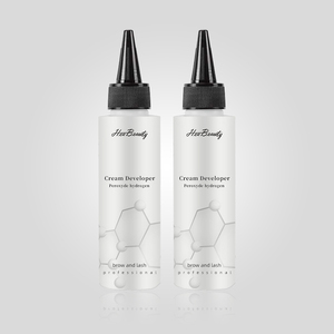 Crème colorante professionnelle pour sourcils et cils, développeur <span class=keywords><strong>oxydant</strong></span> pour teinture de sourcils et cils - Product Image 5