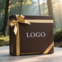Caja de Regalo Rígida Magnética de Lujo Personalizada con Materiales Reciclados, Laminación Mate y Forro de Esponja para Empaquetado Empresarial de Alta Gama