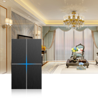 Contrôleur de pièce intelligent KNX pour une gestion facile de la maison Interrupteurs muraux du système domotique