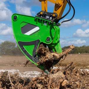 Meistverkaufter Hydraulischer Wurzelschneider für Bagger, All-in-One Zubehör zum Ausgraben & Schneiden von Wurzeln für Stubbenbeseitigung & -zertrümmerung - Product Image 6