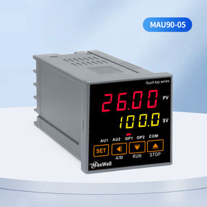 Contrôleur PID universel MAU90 100~240 Vca, <span class=keywords><strong>thermostat</strong></span>, alimentation auxiliaire 24 V, OEM ODM, ABS, IP65, RS485, 3 ans de garantie - Product Image 3